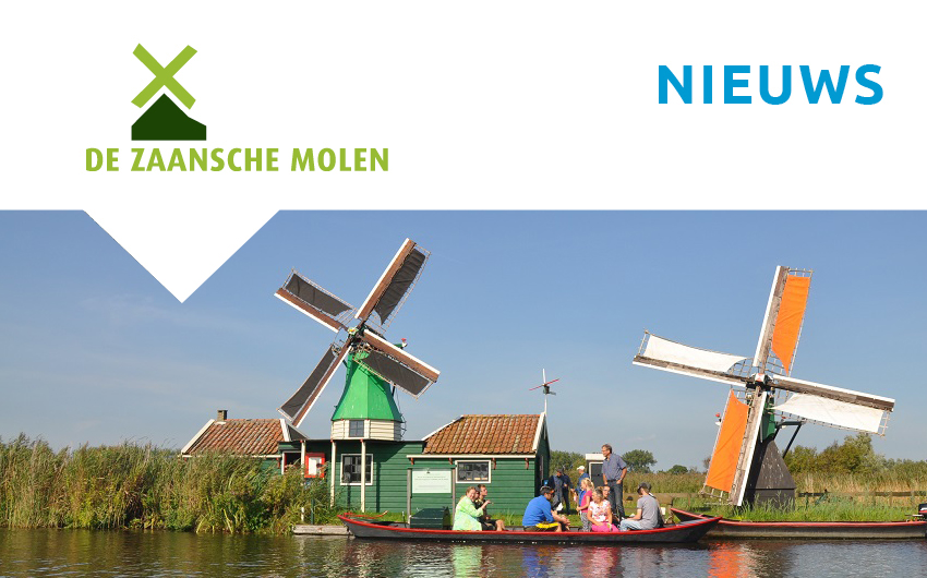 Vrijwilligersvacature Redacteur Nieuwsbrief De Zaansche Molen